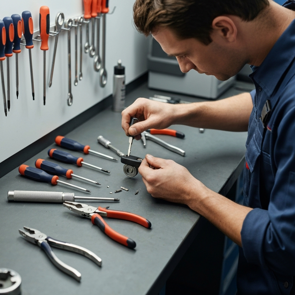 إصلاح مفاتيح السيارات الضائعة